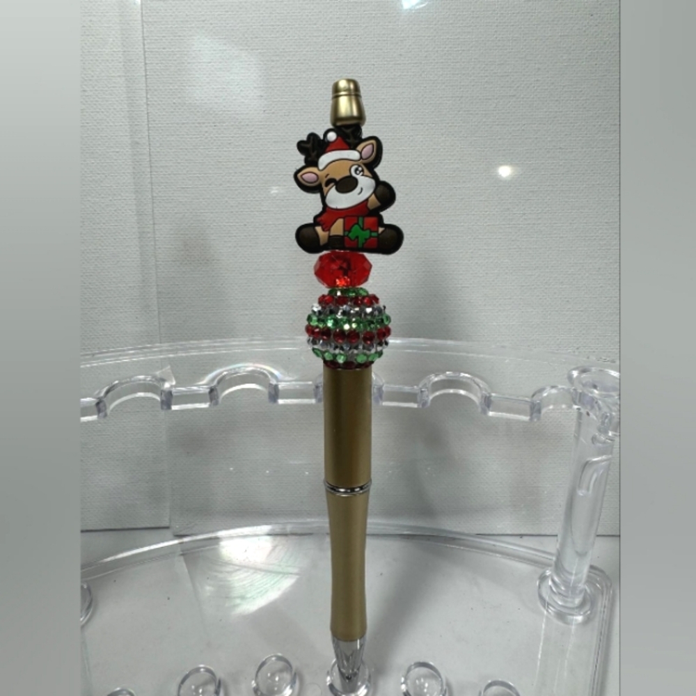 Christmas Handmade Beaded Pens